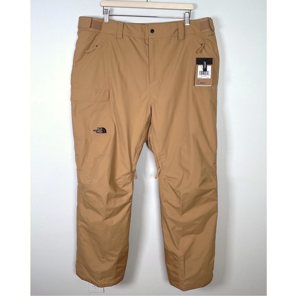 The North Face Women Freedom Insulated Snow Ski Pants Almond Butter 2X MSRP $220 - Picture 1 of 15